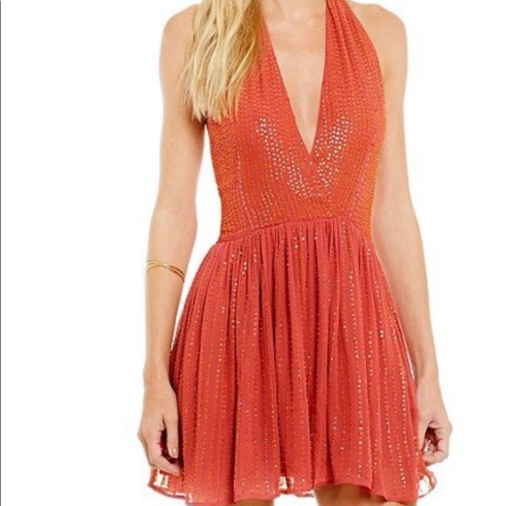 Chelsea and Violet beaded dress